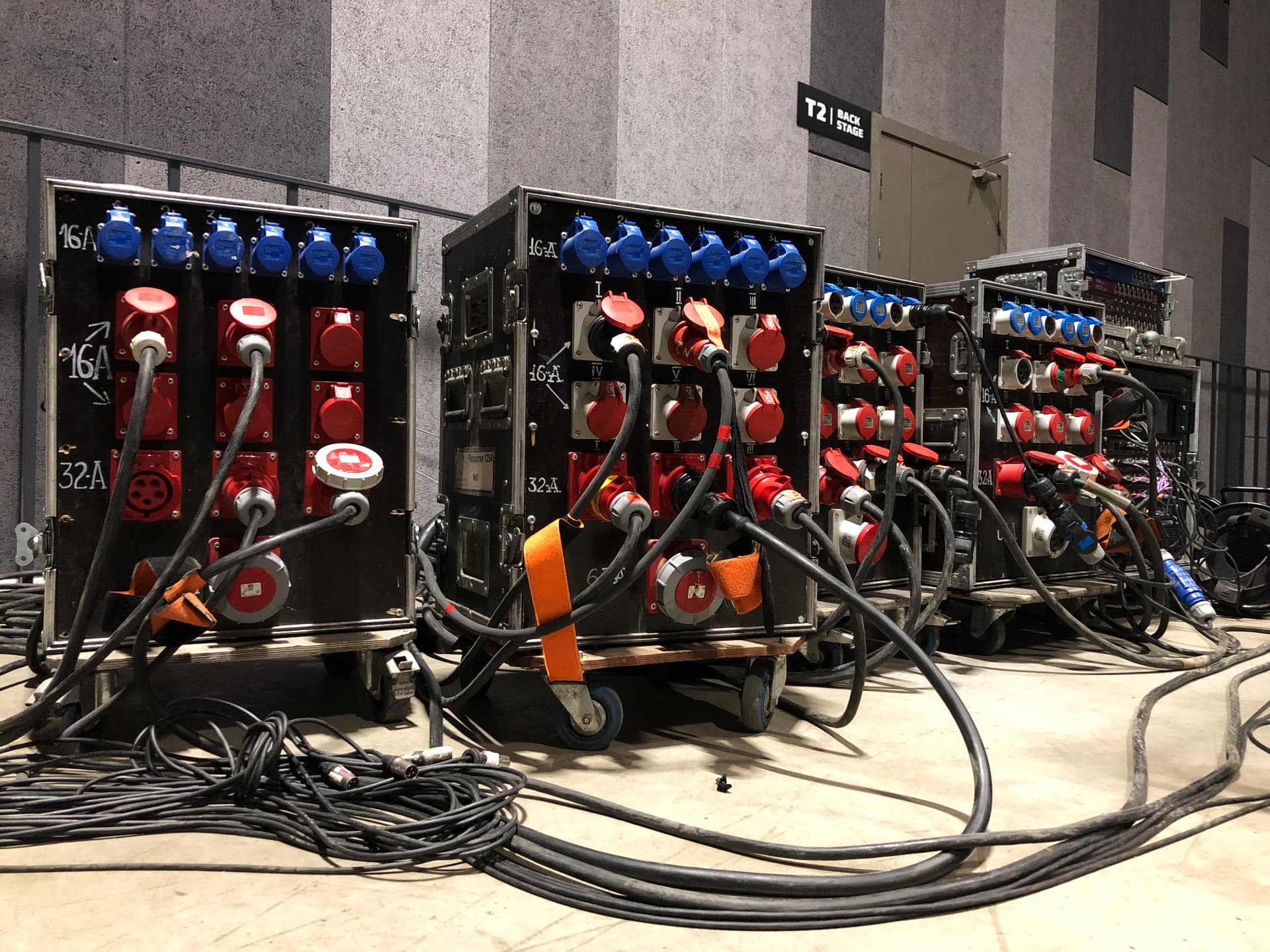 Power & Infrastructure equipment from the Voltage Live Events inventory